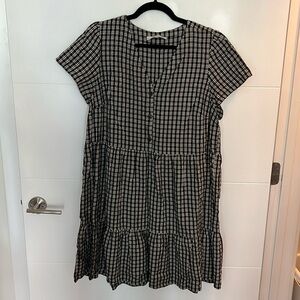 XL Plaid Loft Dress
